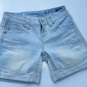 Miss Me Mid Rise Shorts